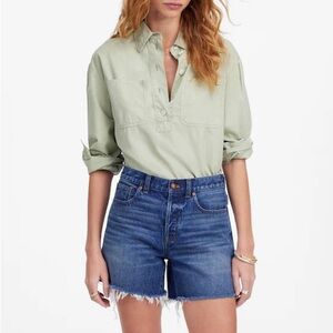 Madewell Blue Jean Shorts
